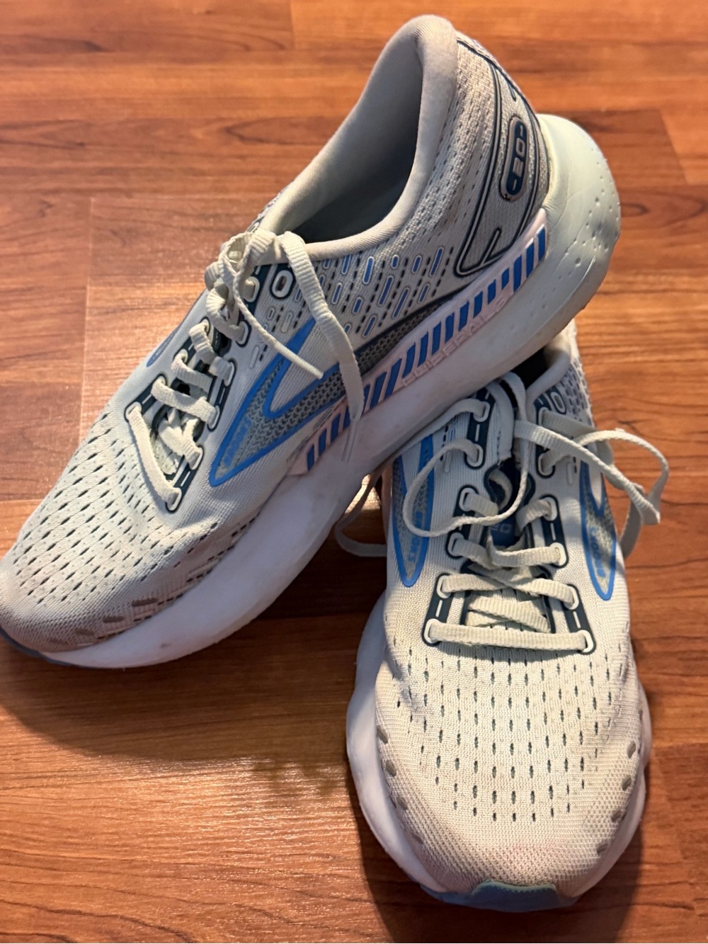 Brooks Glycerin GTS 20 running shoes Blue Glass/Marina Size 10